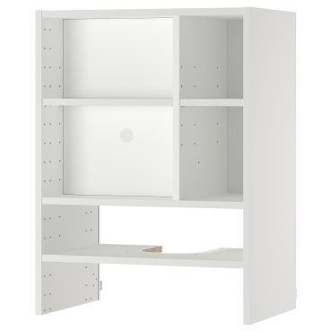 METOD, wall cabinet frame for built in extractor hood, 60x37x80 cm, 305.476.40