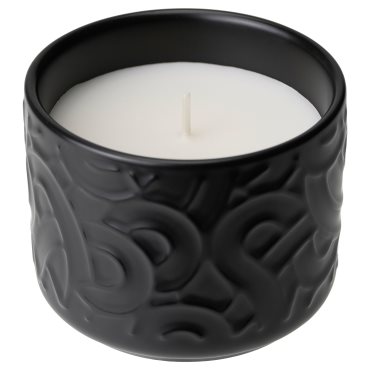 SOTRONN, scented candle in ceramic jar/matcha tea & ginger, 25 hr, 305.623.67