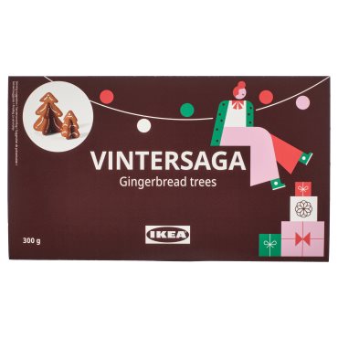 VINTERSAGA, gingerbread trees, 300 g, 306.124.14