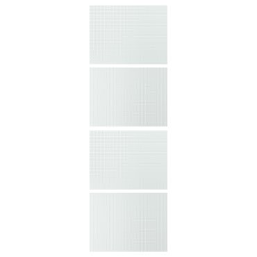 LUNDBRÄSMA, 4 πάνελ για σκελετό συρόμενης πόρτας, 75x236 cm, 306.292.35