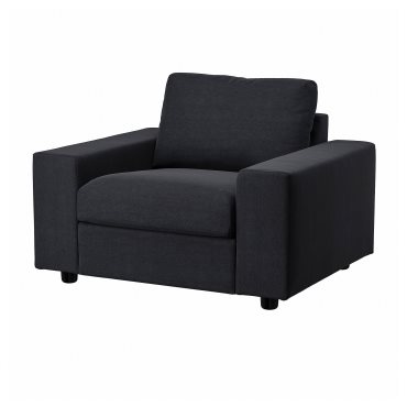 VIMLE, armchair with wide armrests, 394.771.95