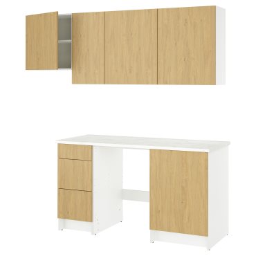 KNOXHULT, kitchen, 220x61x220 cm, 395.814.27