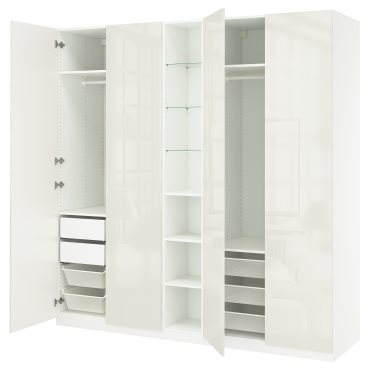 PAX/FARDAL, wardrobe combination, 235x60x236 cm, 396.072.86