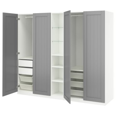 PAX/GULLABERG, wardrobe combination, 235x60x201 cm, 396.118.39