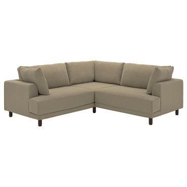 UPPÅKRA, σύνθεση γωνιακού καναπέ, 3 θέσεων, 396.141.64