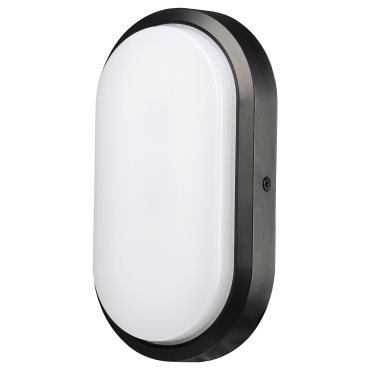 DÄCKSBÅT, wall lamp with built-in LED light source, wired-in installation/outdoor, 405.559.84
