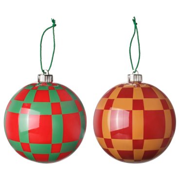 VINTERFINT, tree ornament set of 2, 15 cm, 406.046.92