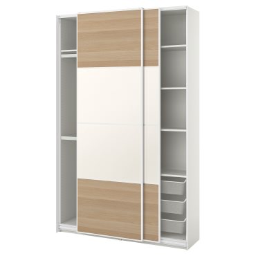 PAX/MEHAMN, wardrobe combination, 150x43x236 cm, 495.003.03