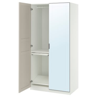 PAX/KAMMAR/FLIS, wardrobe combination, 100x60x201 cm, 495.724.89