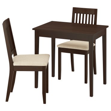 NÄSINGE/NÄSINGE, table and 2 chairs, 80x60 cm, 495.969.99