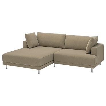 UPPÅKRA, 3-seat modular sofa with chaise longue, left, 496.122.73