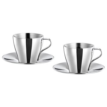 KALASET, espresso cup and saucer, 6 cl, 501.496.64