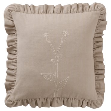 AKERNEJLIKA, cushion cover/embroidery, 50x50 cm, 505.772.02