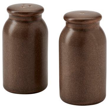 BRUGDHAJ, salt/pepper shaker set of 2, 9 cm, 505.961.73