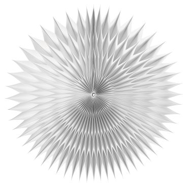 STRÅLA, lamp shade 3D-shapes, 506.097.74