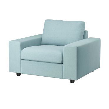 VIMLE, armchair with wide armrests, 594.771.99