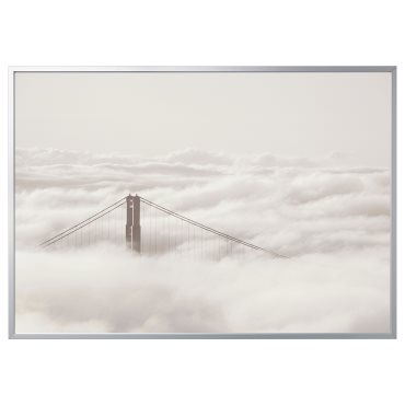 BJORKSTA, πίνακας/Γέφυρα και σύννεφα, 200x140 cm, 595.089.35