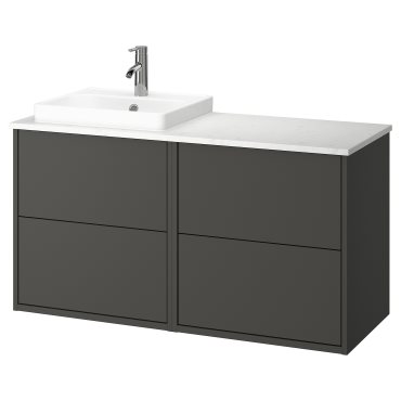 HAVBACK/ORRSJON, wash-stand/wash-basin/tap, 122x49x71 cm, 595.285.18