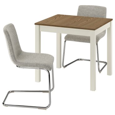 ÅLHULT/LUSTEBO, table and 2 chairs, 80x74 cm, 596.100.99