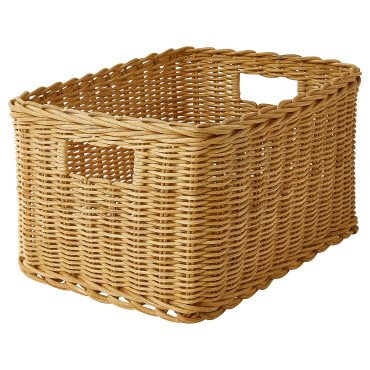TRUMMIS, basket/handmade, 25x35x20 cm, 605.008.20