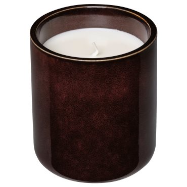 KOPPARLÖNN, αρωματικό κερί σε κεραμικό βάζο/αμύγδαλο & κεράσι, 45 ώρες, 605.515.84
