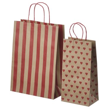 VINTERFINT, gift bag, 2 pack, 606.047.90