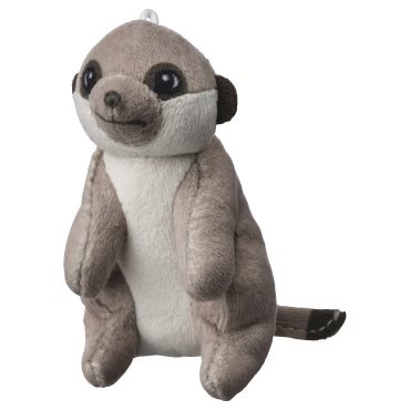 SANDLÖPARE, soft toy, 8 cm, 606.095.75