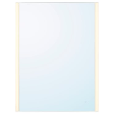 KÄRRSJÖN, mirror with integrated lighting/anti-fog, 60x80 cm, 606.133.94