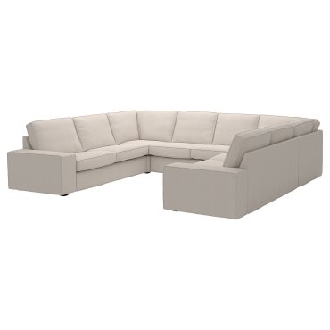 KIVIK, U-shaped sofa, 6 seat, 694.943.96