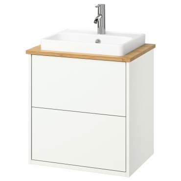 HAVBACK/ORRSJON, wash-stand with drawers/wash-basin/tap, 62x49x71 cm, 695.213.52