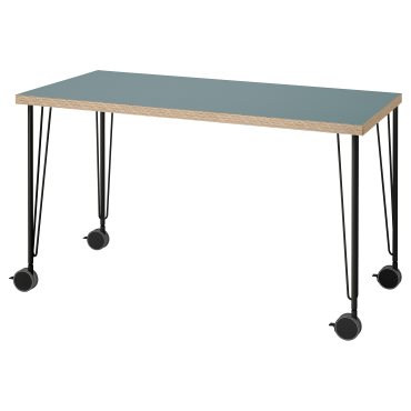 LAGKAPTEN/KRILL, desk, 120x60 cm, 695.233.65