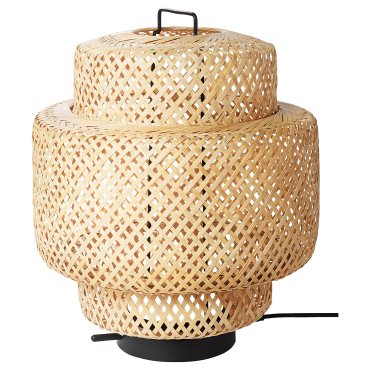 SINNERLIG, table lamp with built-in LED light source/dimmable/handmade, 705.012.06