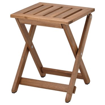 NAMMARO, stool/foldable/outdoor, 37x45 cm, 705.103.00