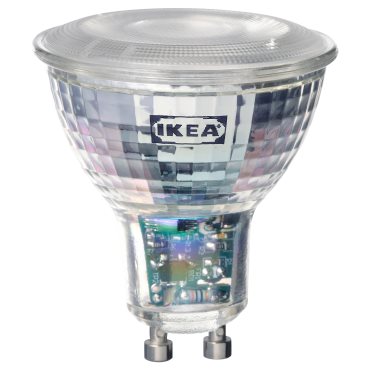 TRÅDFRI, λαμπτήρας LED GU10 345 lumen/ασύρματης ρύθμισης χρωματικό και λευκό φάσμα, 705.474.74