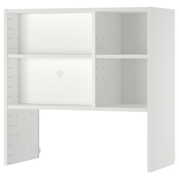 METOD, wall cabinet frame for built in extractor hood, 80x37x80 cm, 705.476.43