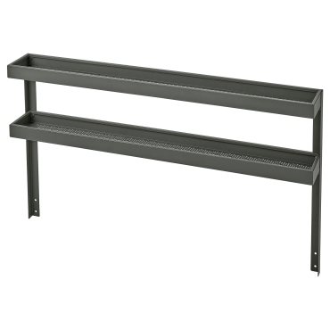 BATSKAR, add-on unit with shelves/outdoor, 120x70 cm, 705.533.99