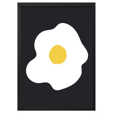 RODALM, frame with poster, 50x70 cm, 705.949.22