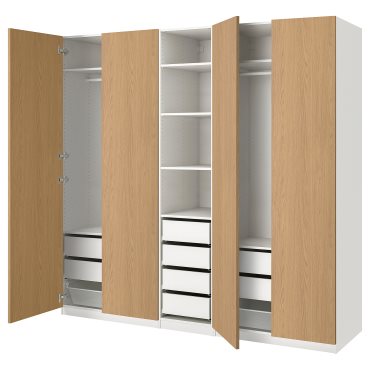 PAX/STORKLINTA, wardrobe combination, 250x58x236 cm, 795.628.89