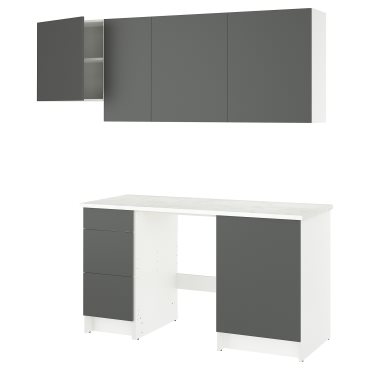 KNOXHULT, kitchen, 220x61x220 cm, 795.814.25
