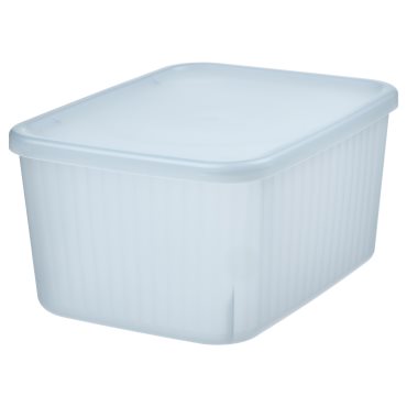 RYKTA, storage box with lid, 18x24x12 cm/3.5 l, 805.331.98