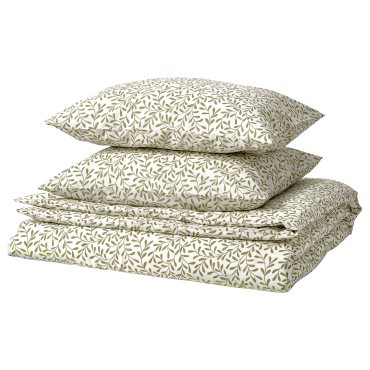 SORGMANTEL, duvet cover and 2 pillowcases, 240x220/50x60 cm, 805.494.82