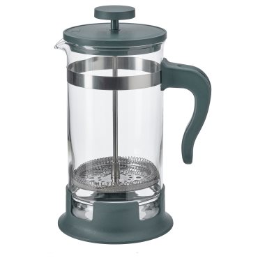 UPPHETTA, coffee/tea maker/glass/stainless steel, 1 l, 805.714.73