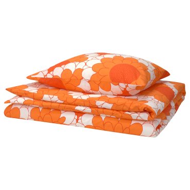KRANSMALVA, duvet cover and pillowcase, 150x200/50x60 cm, 805.720.24