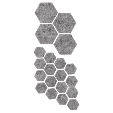 TRIXIG, stick-on floor protectors set of 20, 805.732.26