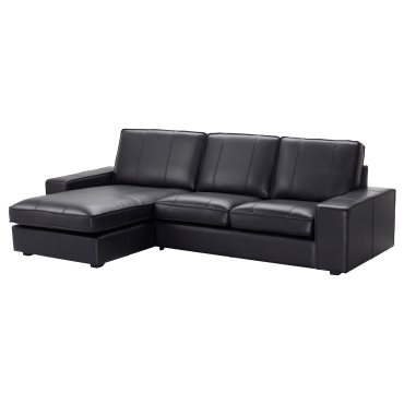 KIVIK, 3-seat sofa with chaise longue, 894.431.84