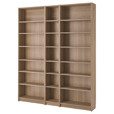 BILLY, bookcase combination with height extension units, 200x28x237 cm, 894.835.37