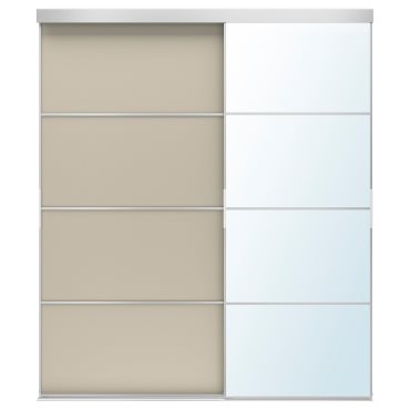 SKYTTA/MEH/AULI, σύνθεση με συρόμενη πόρτα, 177x205 cm, 894.995.81