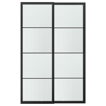 LUNDBRÄSMA, συρόμενη πόρτα, 2 τεμ. 150x236 cm, 896.190.55