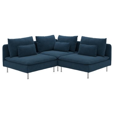 SÖDERHAMN, corner sofa, 3-seat, 896.221.66