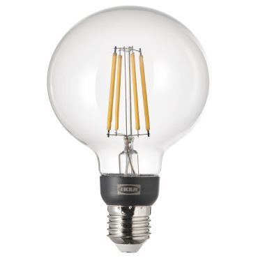 TRÅDFRI, bulb E27 470 lumen with built-in LED light source/smart wireless dimmable/warm white, 905.390.72